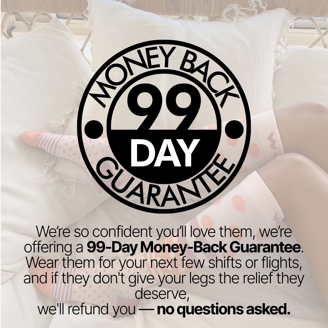 Cool Cats Bamboo Compression Socks