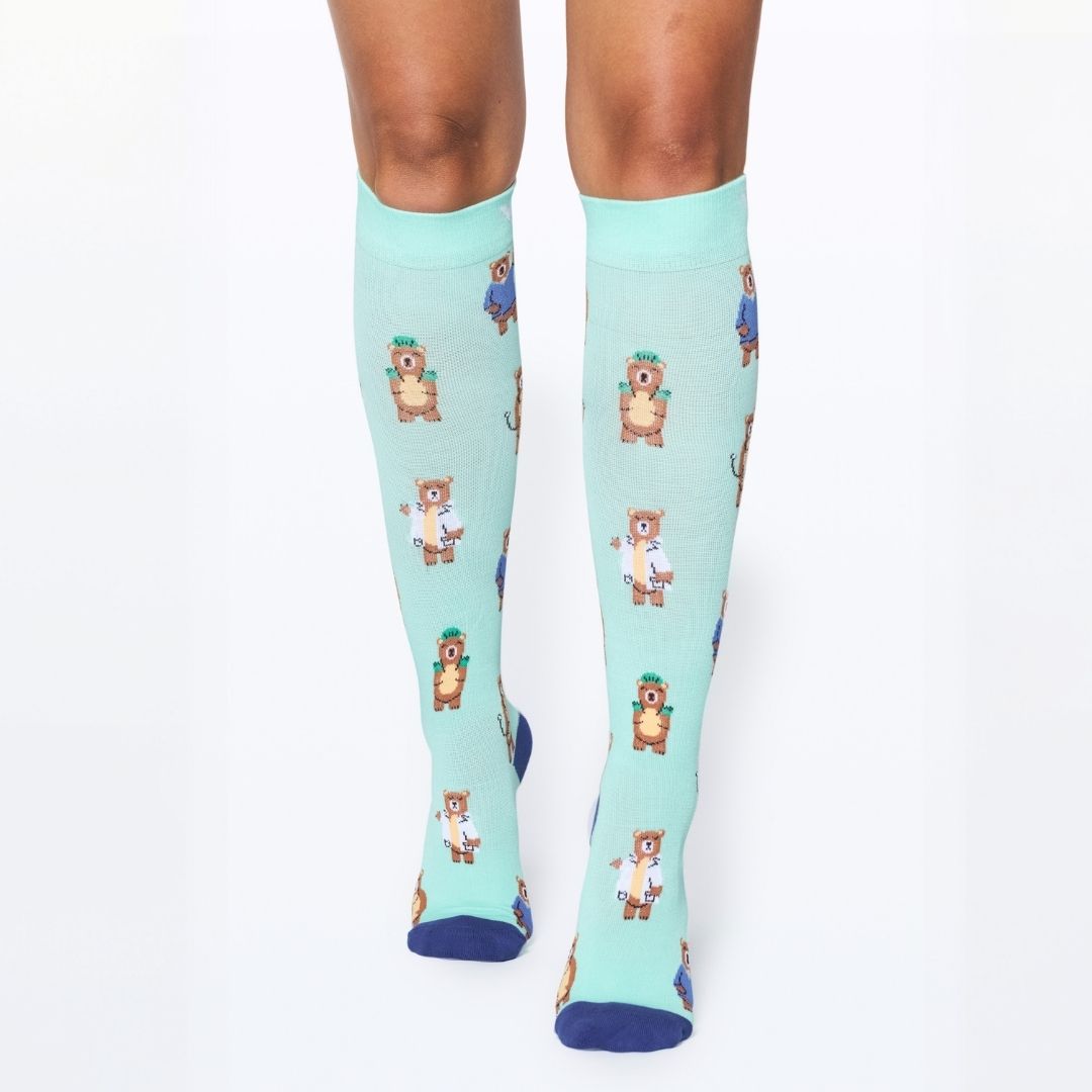 Bear Care Bamboo Compression Socks