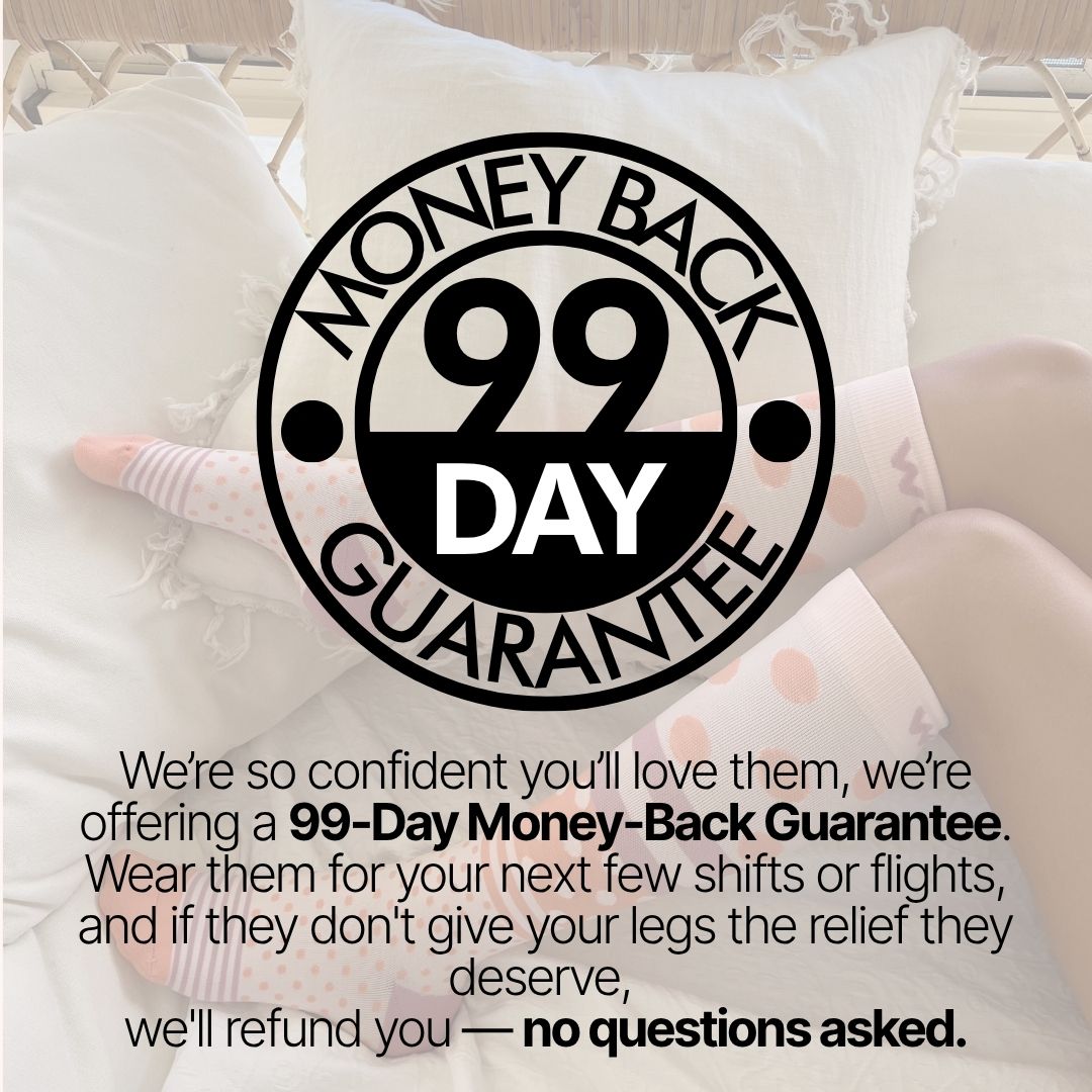 Meet Me in Melbourne Bamboo Compression Socks