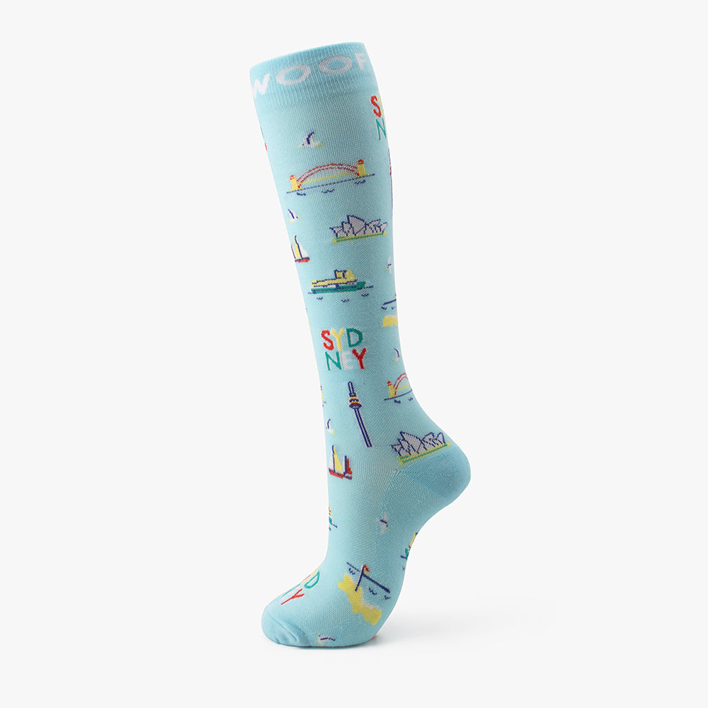 Out & About Bamboo Compression Socks 6 Pack
