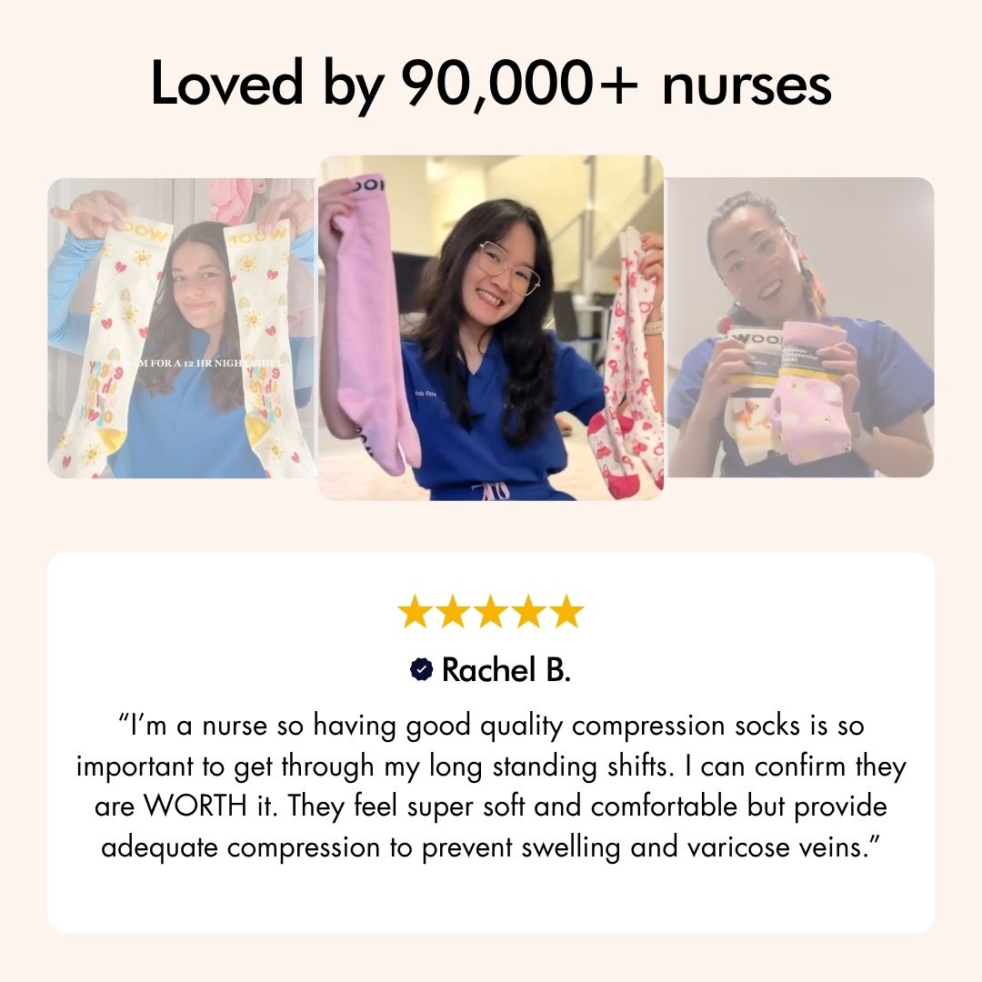 Tuck Shop Snacks Bamboo Compression Socks